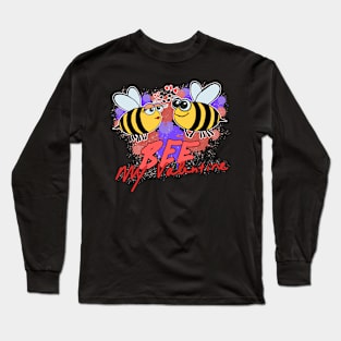 Bee mine in black Long Sleeve T-Shirt